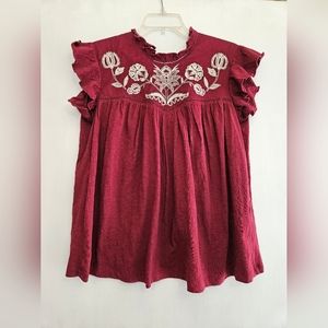 NWOT Knox Rose top size medium.